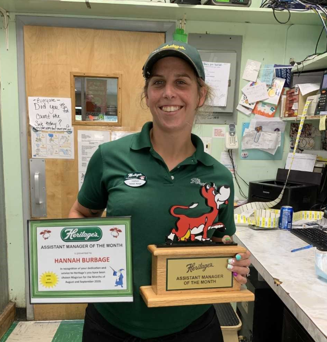 Hannah Burbage – August Assistant Manager of the Month