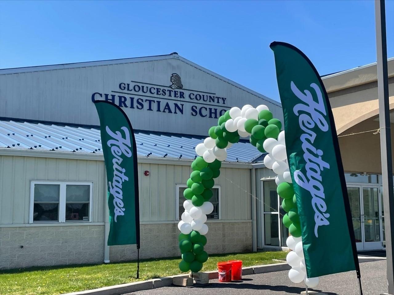 Heritage’s Sponsors Walk-a-Thon at Gloucester County Christian School
