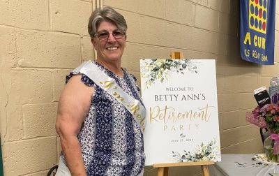 Betty Ann Staab's Retirement
