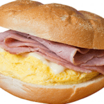 Ham Heri-Egg on Kaiser or Bagel