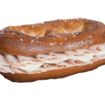 Twister with Ham and Cheese